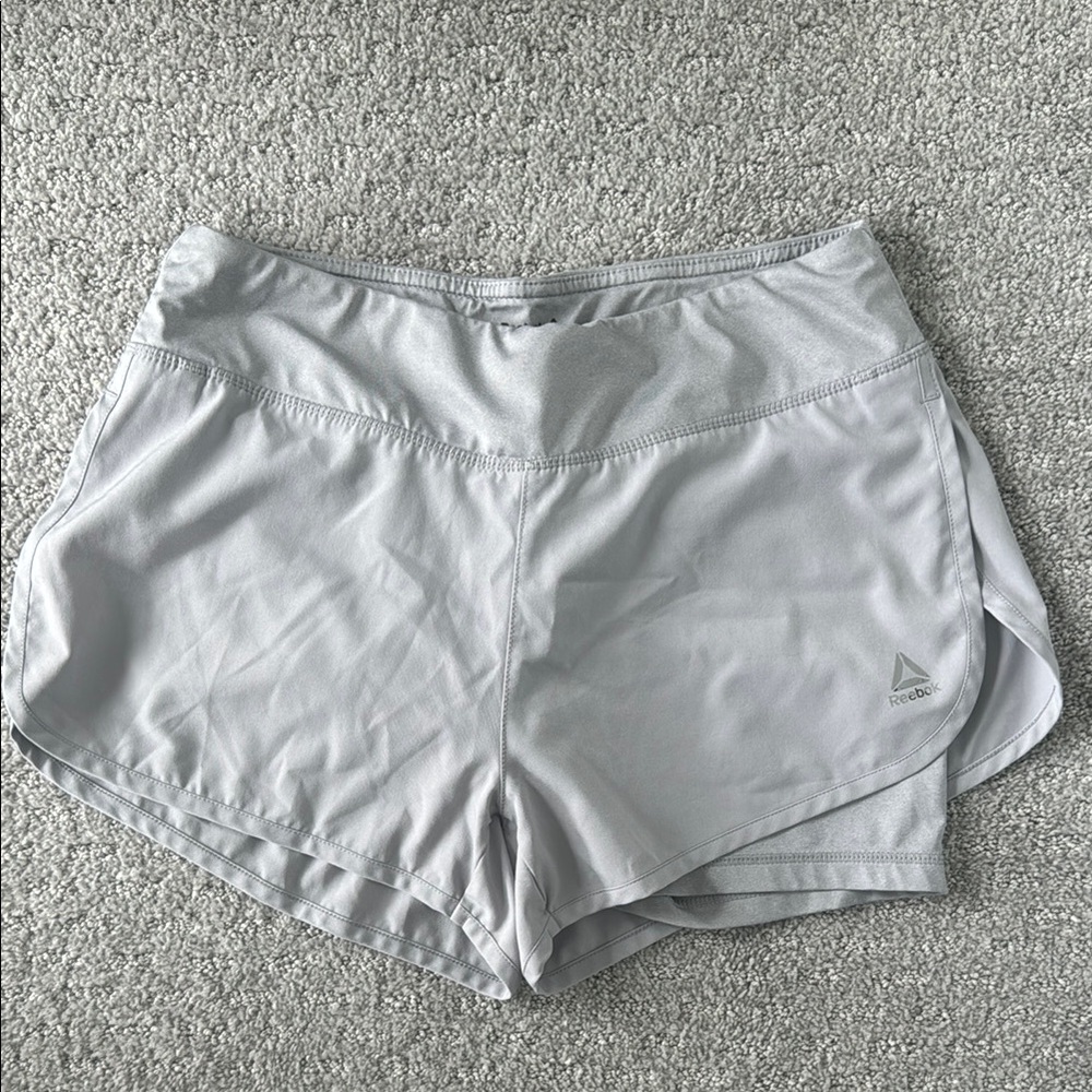 Reebok Women's Gray Athletic Shorts